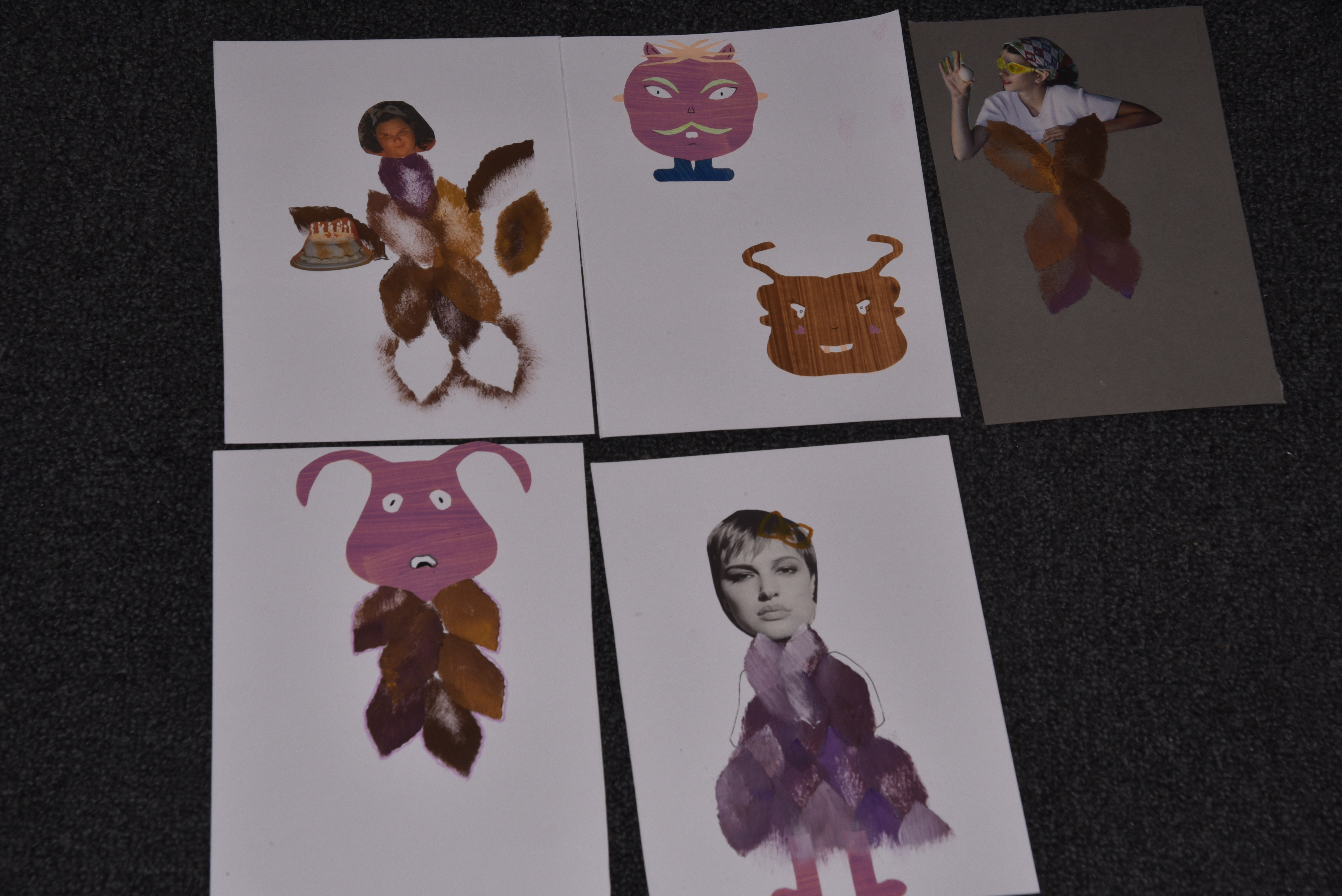 Photo des réalisations des Master Arts Plastiques lors de la Master CLass