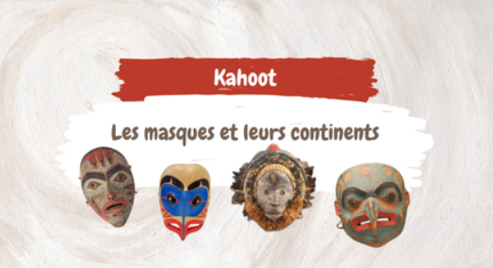 4 masques du monde